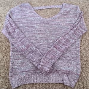 Great for Fall! Gently Used..sweater with great open back by Express